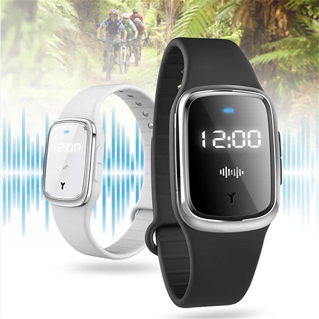 M2 Rechargeable Natural Ultrasonic Mosquito Repellent Watch