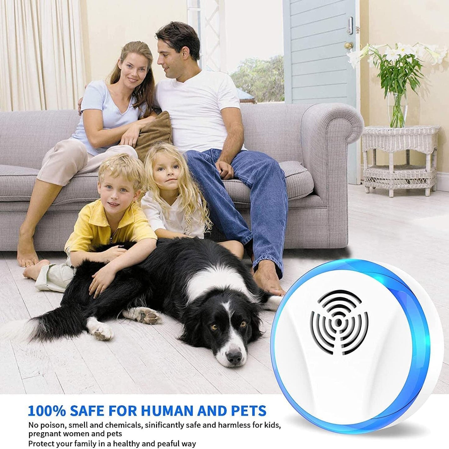 6-Pack: Electronic Pest Repellent Plug in Indoor Pest Control
