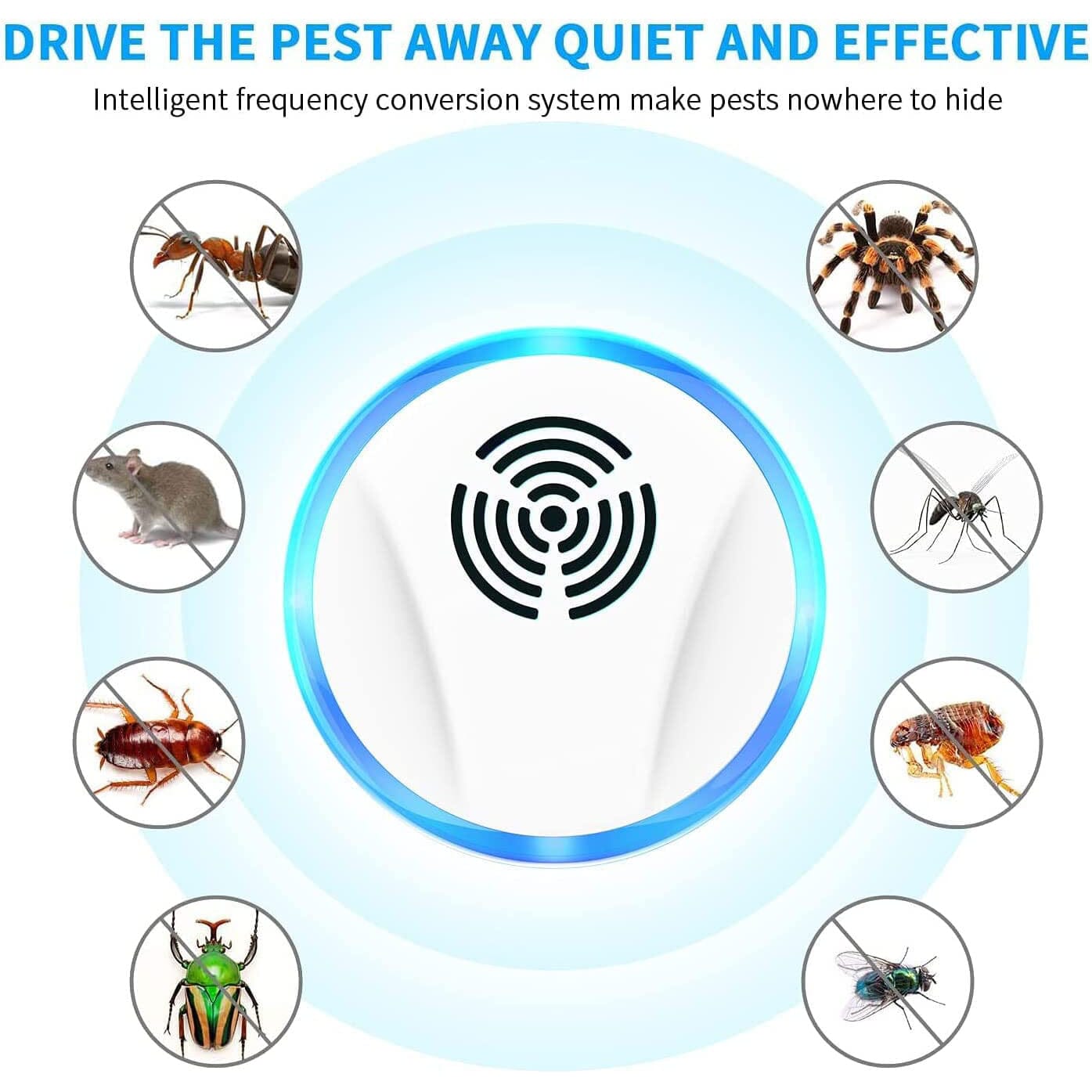 6-Pack: Electronic Pest Repellent Plug in Indoor Pest Control
