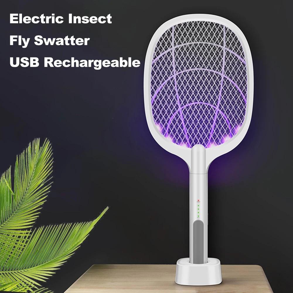 Electric Bug Zapper Racket