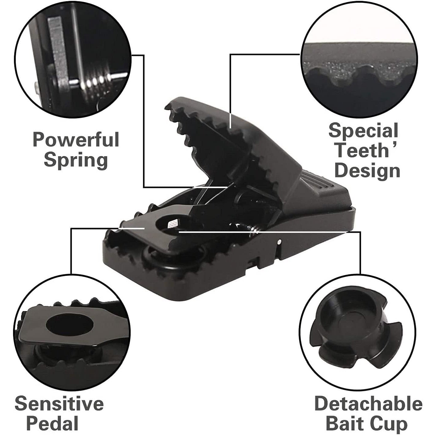 Small Effective Sanitary Safe Mouse Catcher for Family and Pet