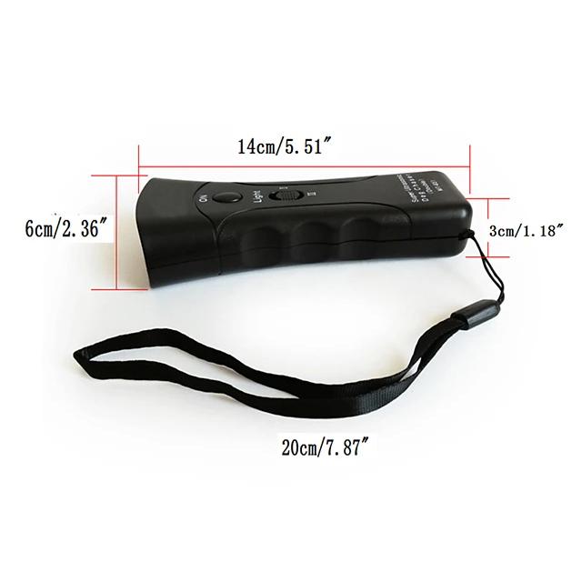 Ultrasonic Aggressive Animal Attacks Repeller Flashlight