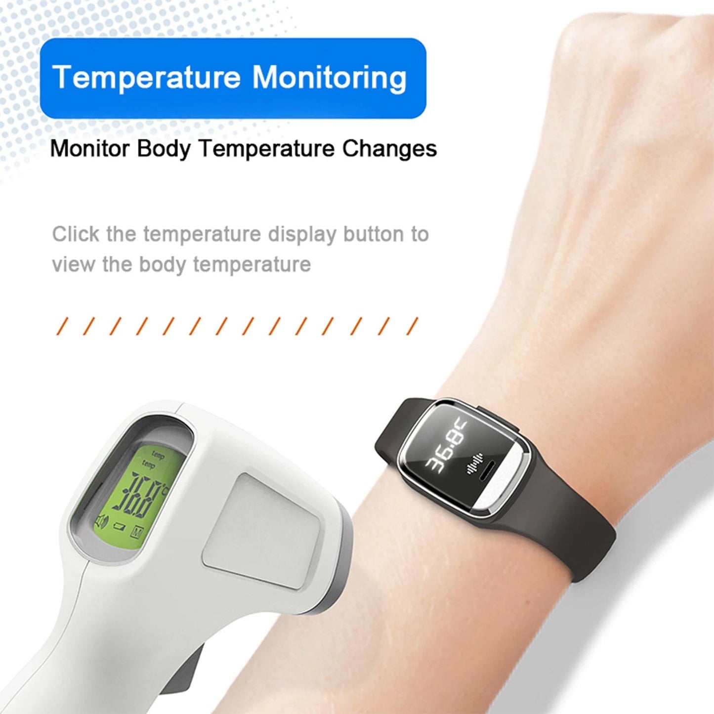 Ultrasonic Mosquito Repellent Watch