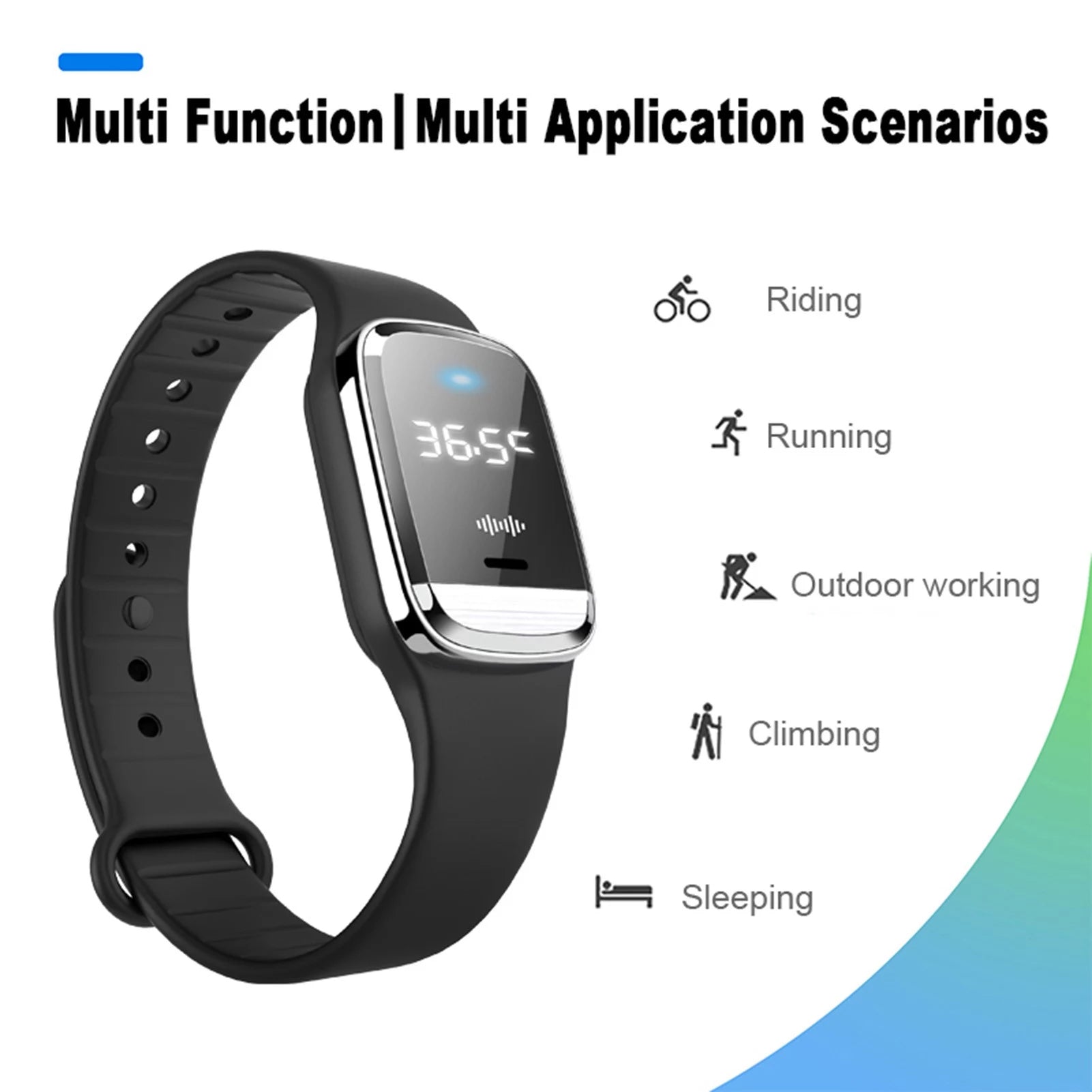 Ultrasonic Mosquito Repellent Watch